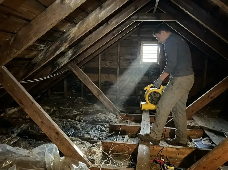 attic-water-damage-drying-proc-007 — frequently asked questions, Emergency Water Extraction & 24/7 Flood Response in Plain C…